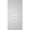 Ekena Millwork Vertical Surface Mount PVC Gable Vent: Functional, w/ 3-1/2"W x 1"P Standard Frame, 12"W x 24"H GVPVE12X2401SF - alternate 2